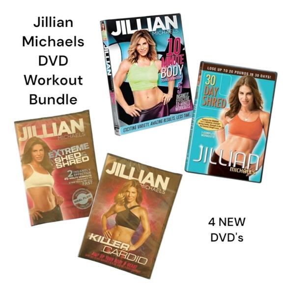 Jillian Michaels Workout DVD Bundle - Picture 1 of 11
